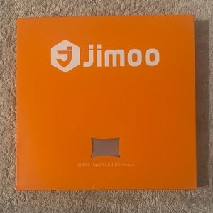 Jimoo silver Silk Pillowcase